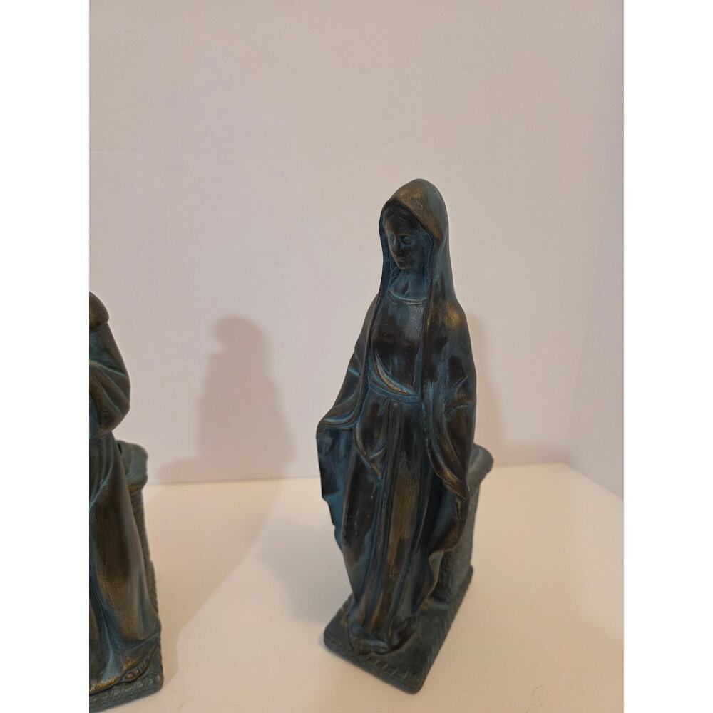 Jim Marvin Collection Statues of Mother of Mary & Religious Figural Bookends - Picture 11 of 13
